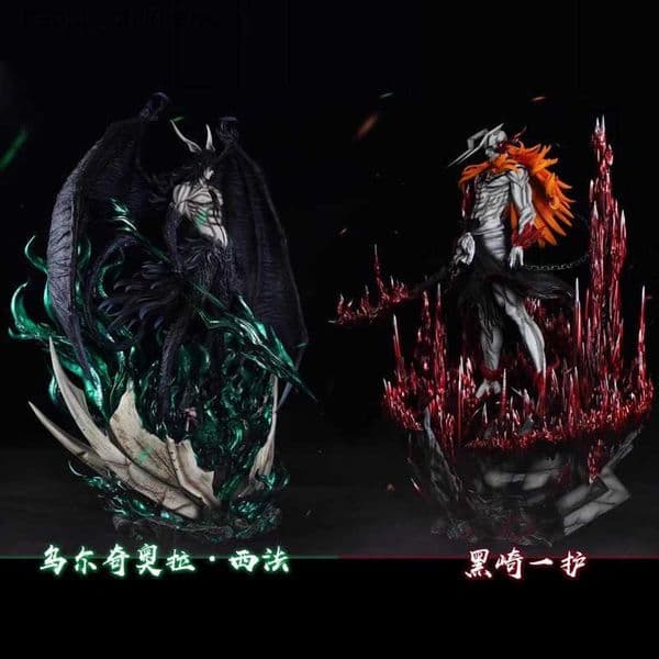 33cm Bleach Anime Figure Kurosaki Ichigo Ulquiorra Cifer Figures 11 Figurine Collection Desktop Models Toys Christmas Gifts T251029