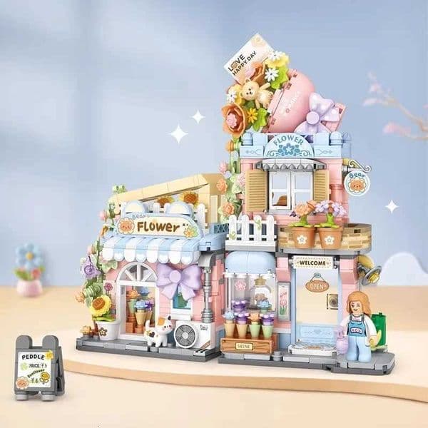 LOZ Flowers DIY decoration blocks Home decoration Model Building Blocks toys Assembly Toy Christmas Gift for Children Adult X251029