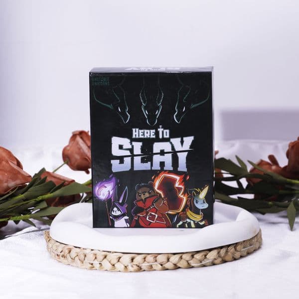 Experience Epic Strategy with 'Here To Slay': An Exciting Monster-Fighting Board Game Designed for Social Gatherings