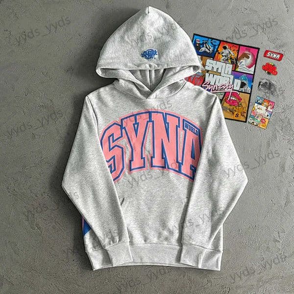 Fashion Syworld Pullover Tops Tracksuit Clothing y2k Hiphop Style Strt Mens Womens Casual Sportswear Hoodies Long Pant T251029