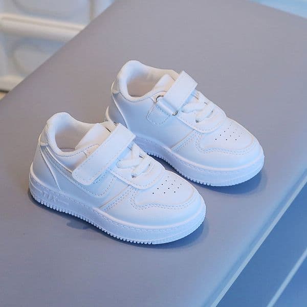 Designer Kid's Toddler Baby Kids Fashion Design Walking Sneakers White Non-slip Casual Cutefeet Boys Girls Board Shoes Size 21 - 32 H260207