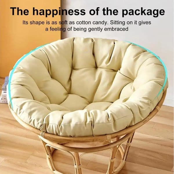 Round Cushion for Hanging Egg Chair Stuffed Hammock Seat Cushion Rocker Chair Pad for Patio Garden Swing Chairs 251029