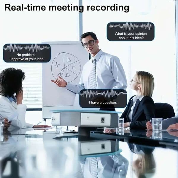 AI Smart Chat GPT System Real-Time Translation In Over 160 Languages - Multi-Functional Audio Glasses With Built-In Microphone & Speaker