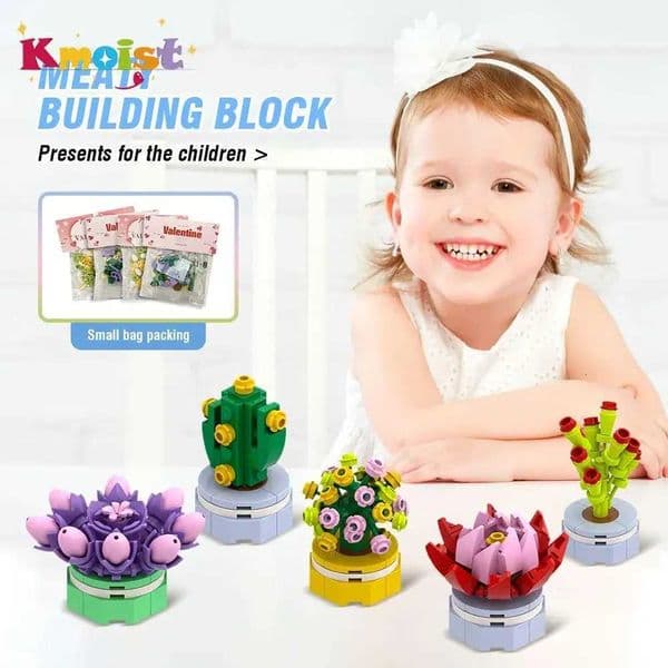 Children Exchange Gift Toy 24 Packs Mini Building Block Meaty Bricks Blocks Set Toys for Kids Christmas Gifts X251029