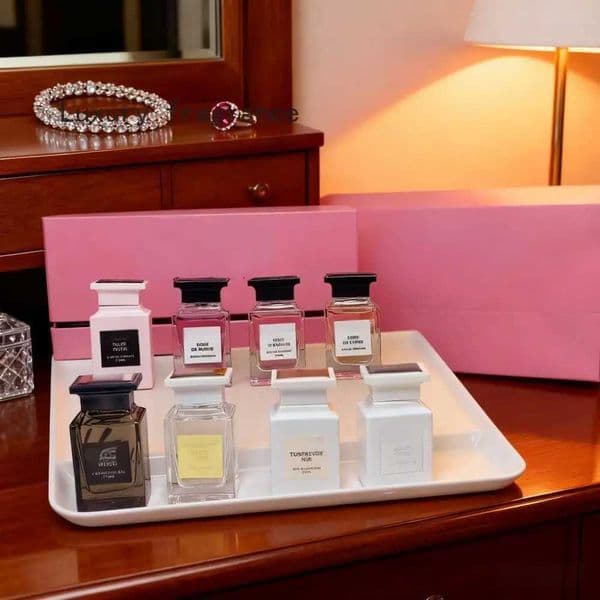 Perfect Brand UnisexTF Perfume Lost Cherry Bitter Peach Soleil Blanc Body Spray Longlasting 8pc T251029