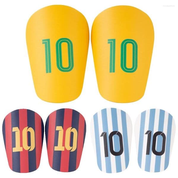 Knee Pads 1 Pair Soccer Miniature Shin Guard Absorbing Tiny Lightweight Leg Protector For Kids Youth And Adults