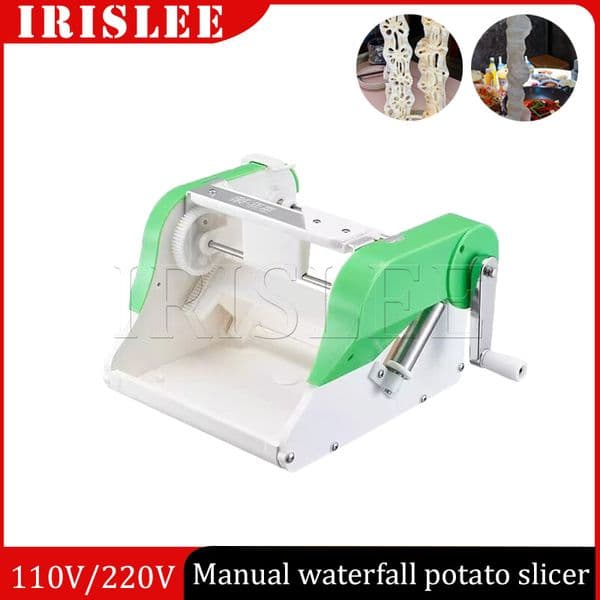 Stainless Steel Blades Best Veggie Spiral Slicer Curly Fry Chopper Pasta Spaghetti Maker