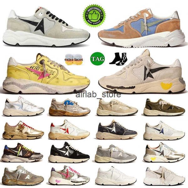 Casual Shoes 2025 loafers top leather dad star running sole designer womens fashion low glitter stars shoes black golden sier platform dadstar sneake Q251030