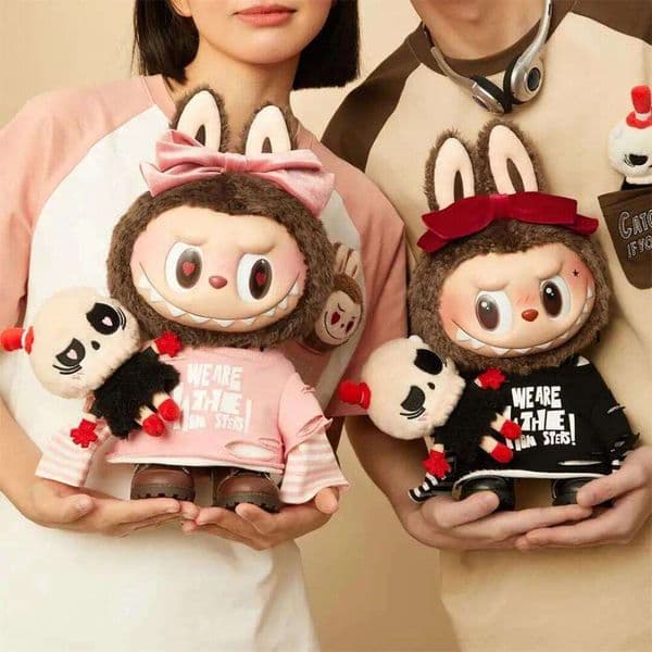 38Cm Valentines Day Vinyl Plush Doll Limited Edition Toy Collectible Vinyl Figurine Decorative Figurines Cute Plush Toys