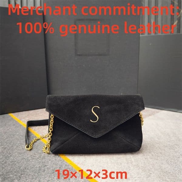 Luxury handbags crossbody Designer bags LE CASSANDRE Sheepskin Chain Clutch Bags Top quality genuine leather Shoulder Bag Womens mens envelope bag Evening Bags
