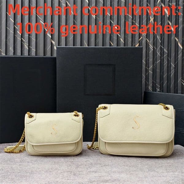 Womens mens handbags chain niki bag genuine leather Designer bags tote Luxury crossbody Shoulder Bag Top quality classic flap Messenger bag fashion Evening Bags
