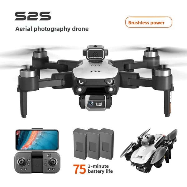 S2s Drone High Definition Aerial Photography Brushless Motor Quadcopter Remote Control
