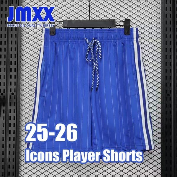 JMXX 25 26 Chelseoa CHE Leisure Icons Player Version Soccer Shorts Man Shorts Home Away Mens Sport Short Pants 2024 2025