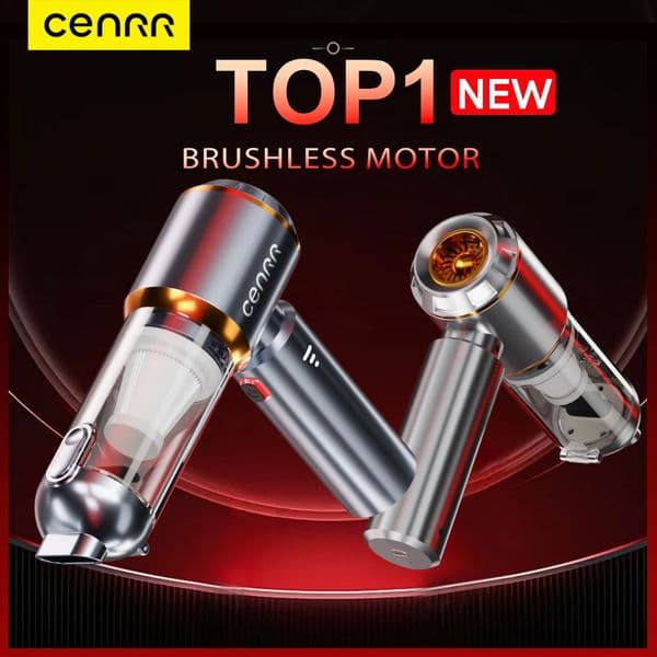 2026 CENRR Mini Car Vacuum Cleaner Cordless Powerful Wireless perfume cologne Handheld Portable Cleaning Machine 251030 Free Shipping