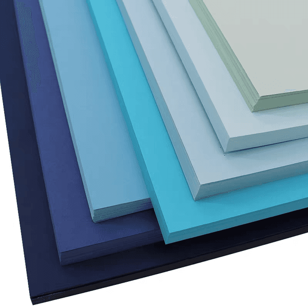 Blue Colored A5 250 GSM Heavyweight Craft & Wedding Invitation Cardstock Thick Paper for Crafts and DIY Decorations, Weddings Cards Making