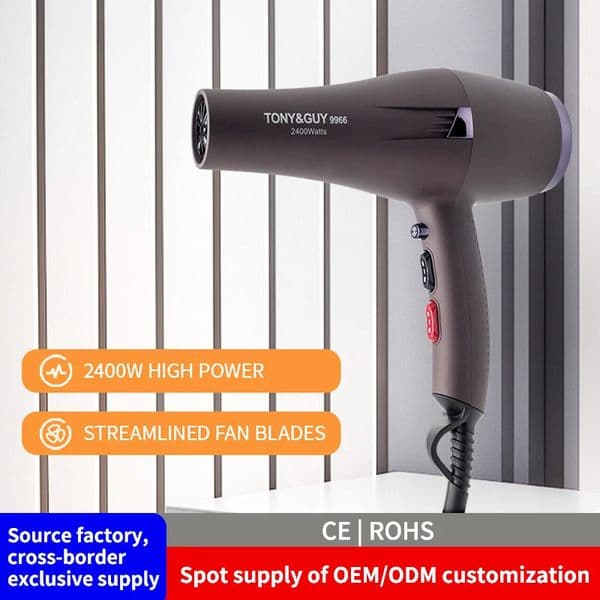 High Power Hair Dryer 2400W Home Hair Gallery Styling Professional Hair Drye Fast Drying Silent hair volume dryer 9966 251030