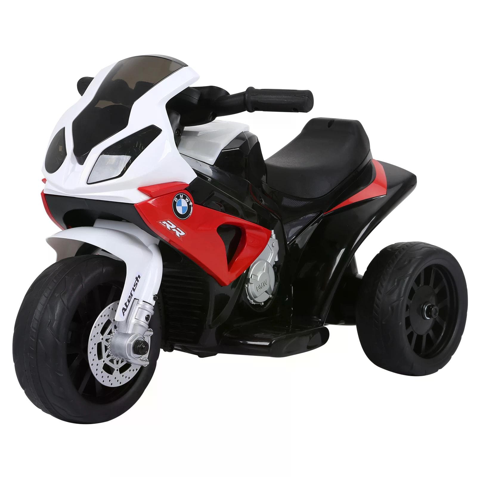HOMCOM Electric Motorbike for Kids Ride on BMW Motorbike W/Headlights and Music, 6 V-Red | Aosom UK