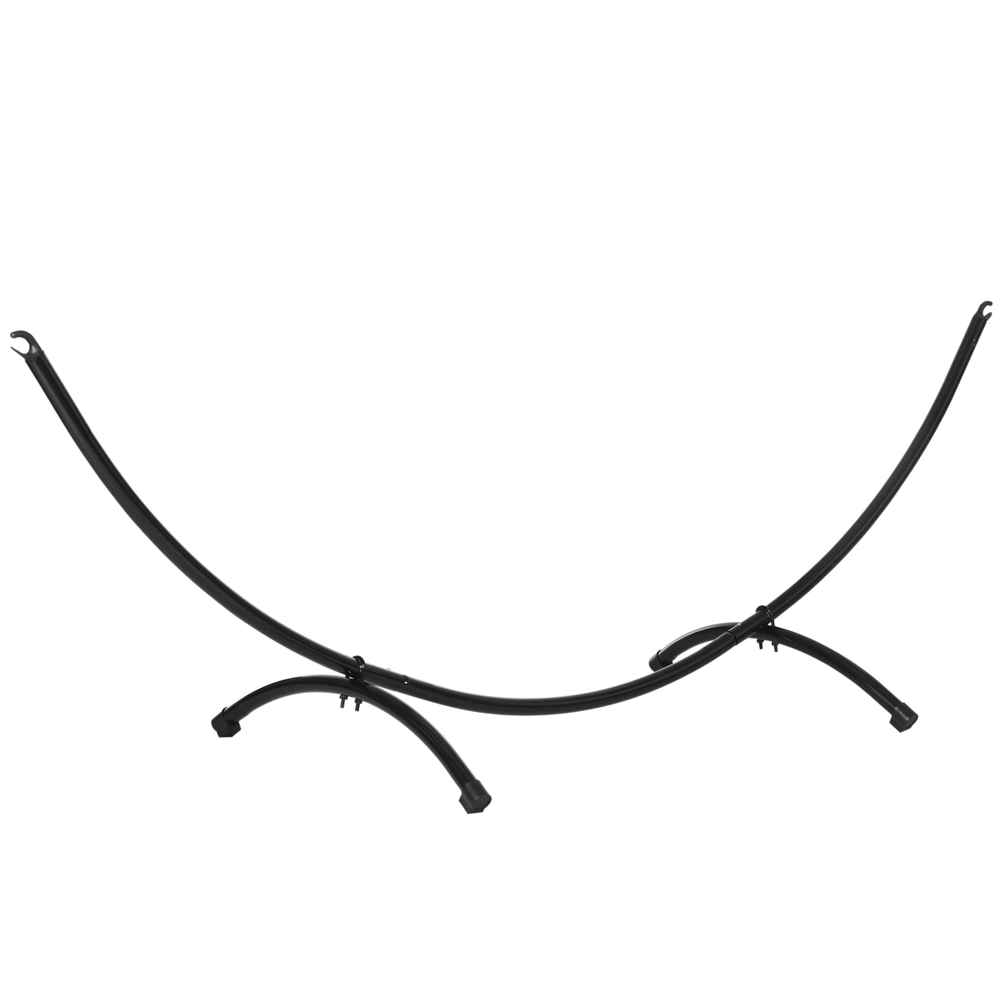 Outsunny 3m Universal Hammock Stand: Metal Frame for Garden Camping Picnic, Outdoor Patio, Stand Only | Aosom UK