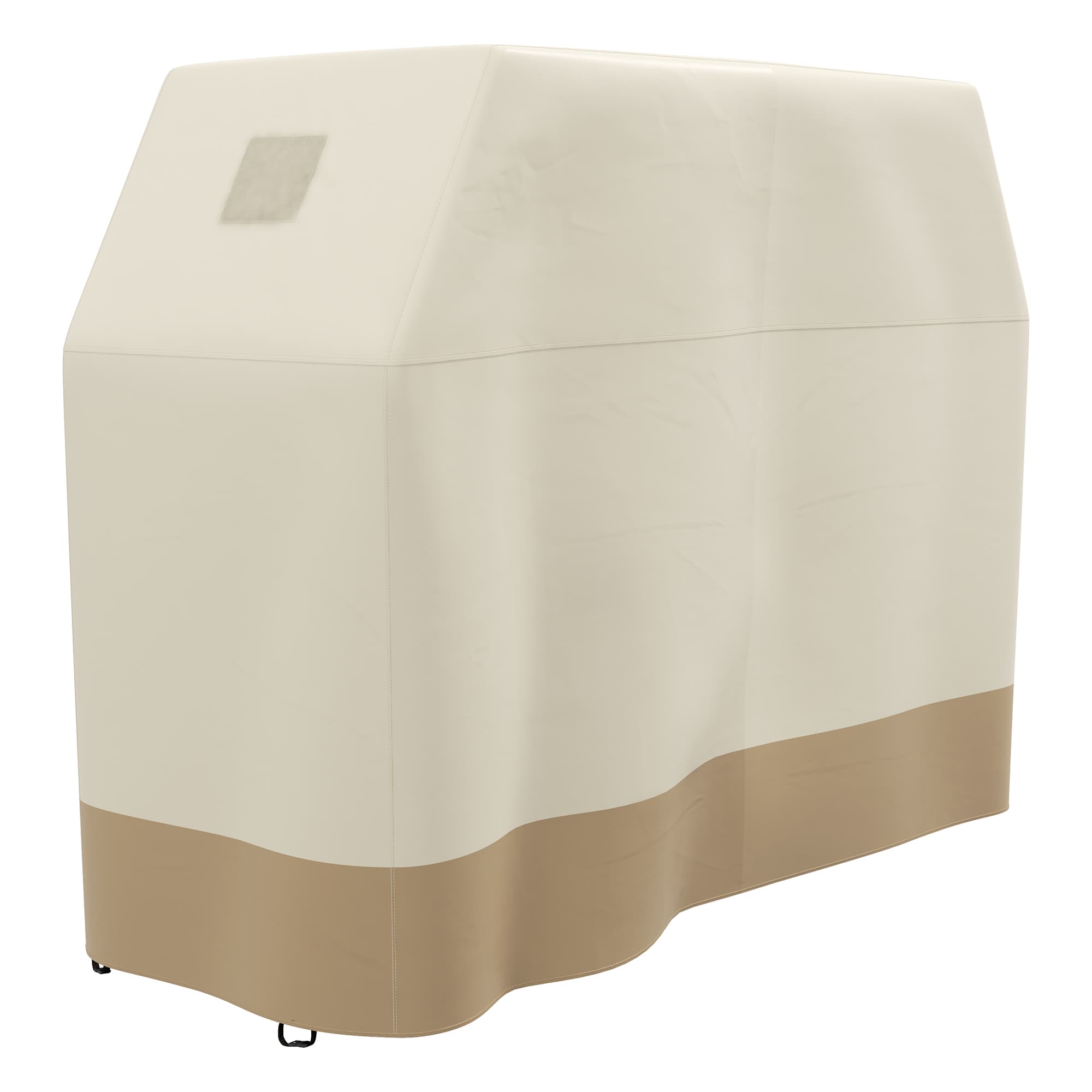 Outsunny Protective Grill Cover, 66W x 152L cm, PU Coated for Waterproof Protection, Beige | Aosom UK