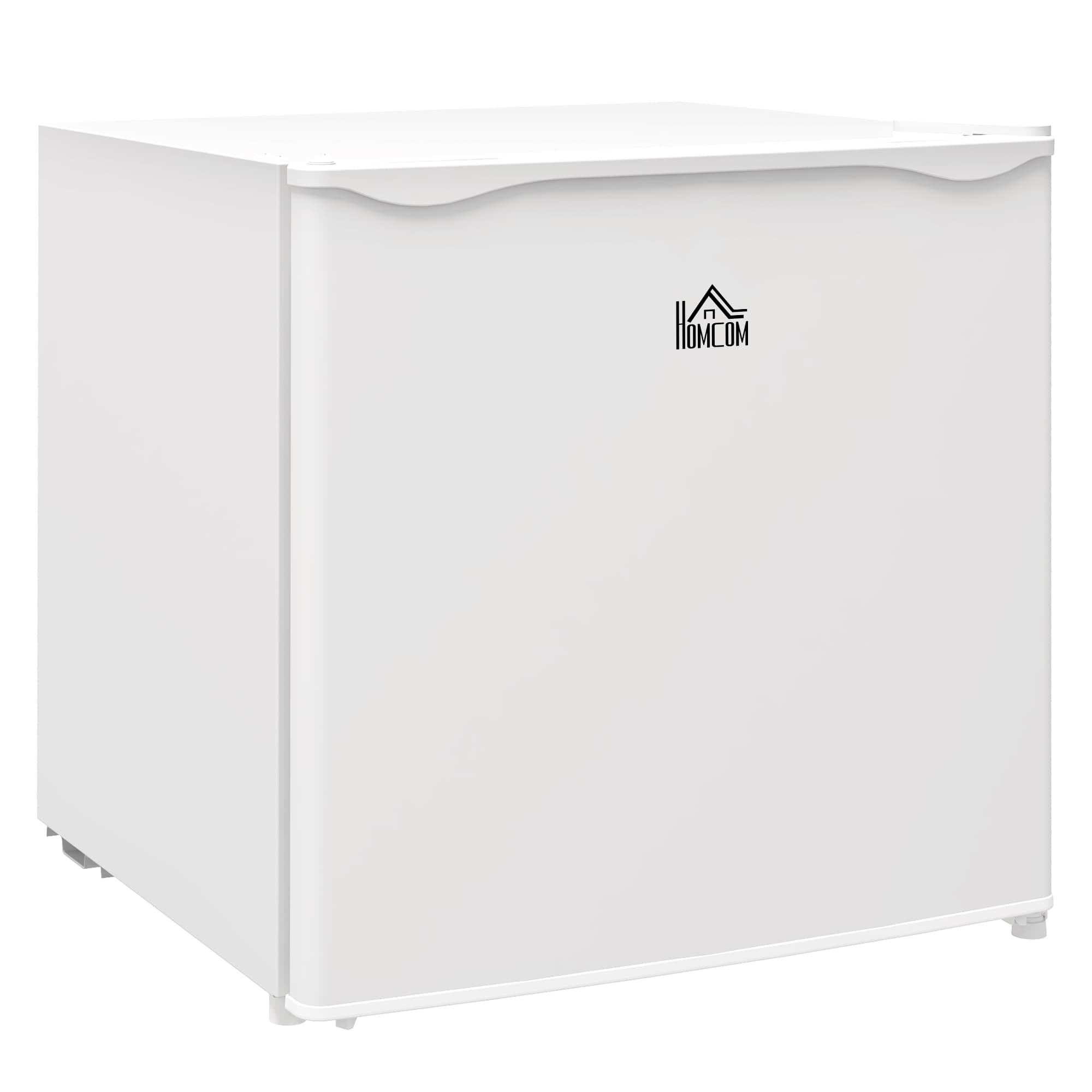 HOMCOM 35L Mini Freezer with Reversible Door and Removable Shelf, Compact Freezer, White | Aosom UK