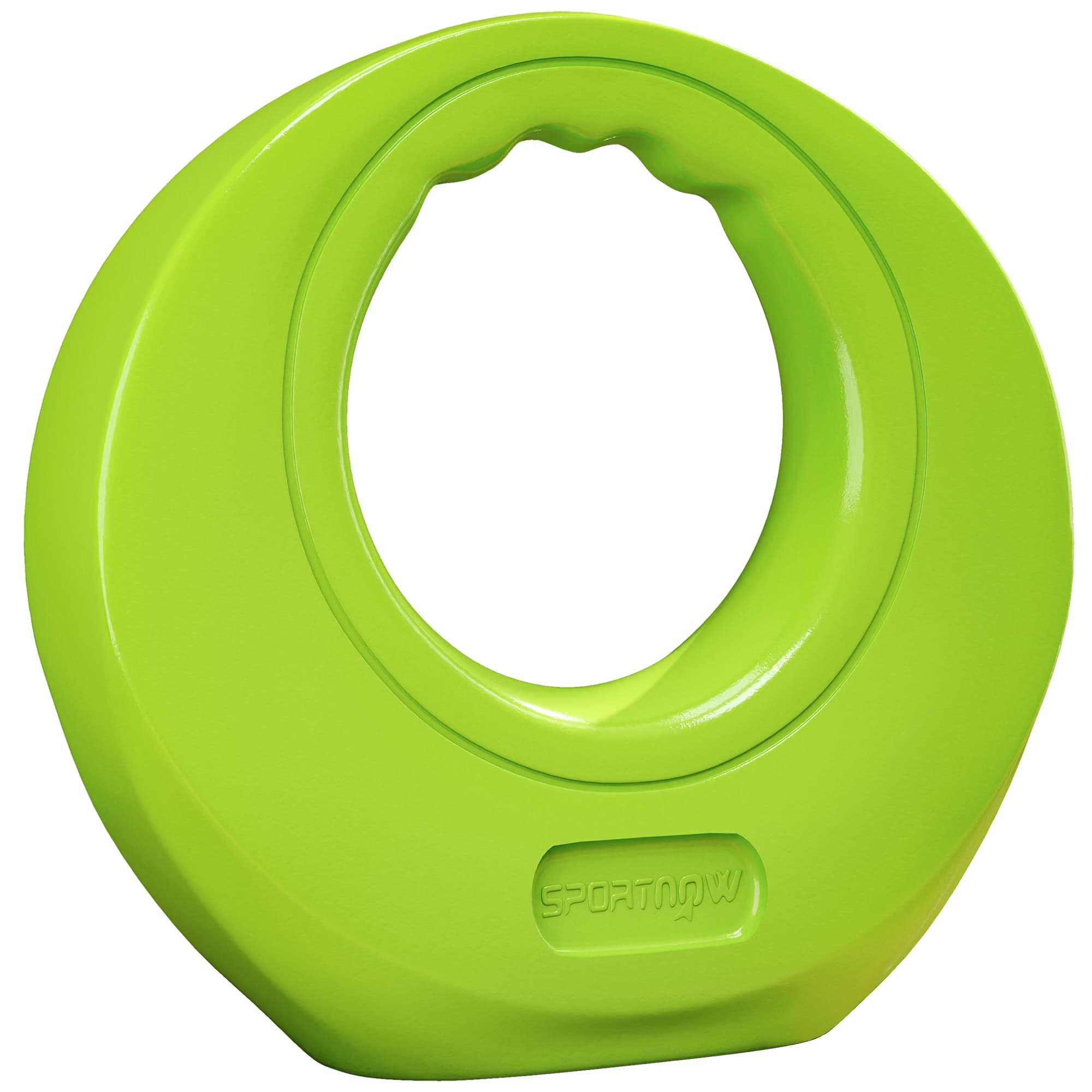SPORTNOW 8kg Kettlebell, Soft Kettle Bell with Wide Handle for Home Gym Weight Lifting and Strength Training, Green | Aosom UK