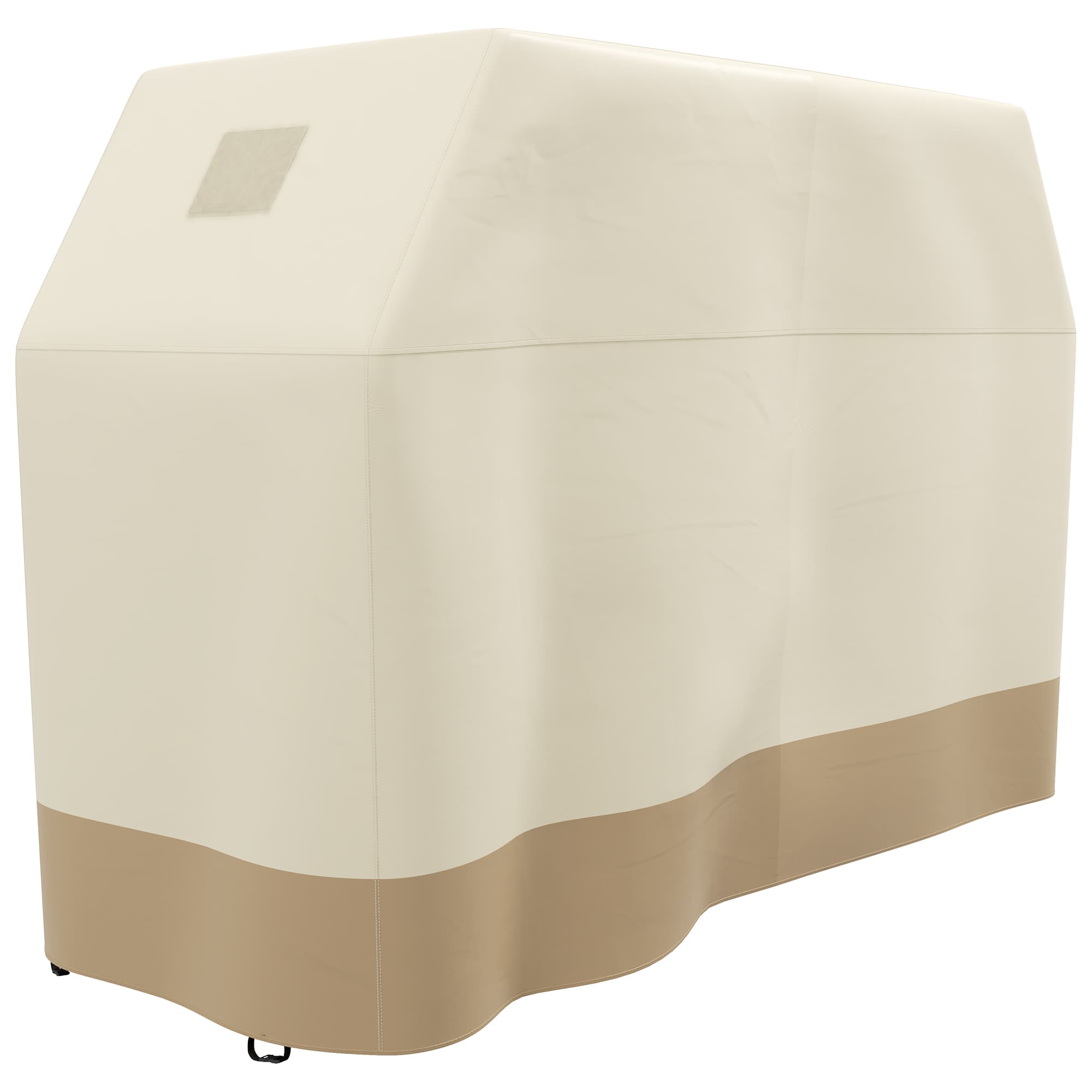Outsunny Grill Cover: Waterproof PU-Coated Outdoor Protector for Barbecues, Beige, 71W x 188L cm | Aosom UK