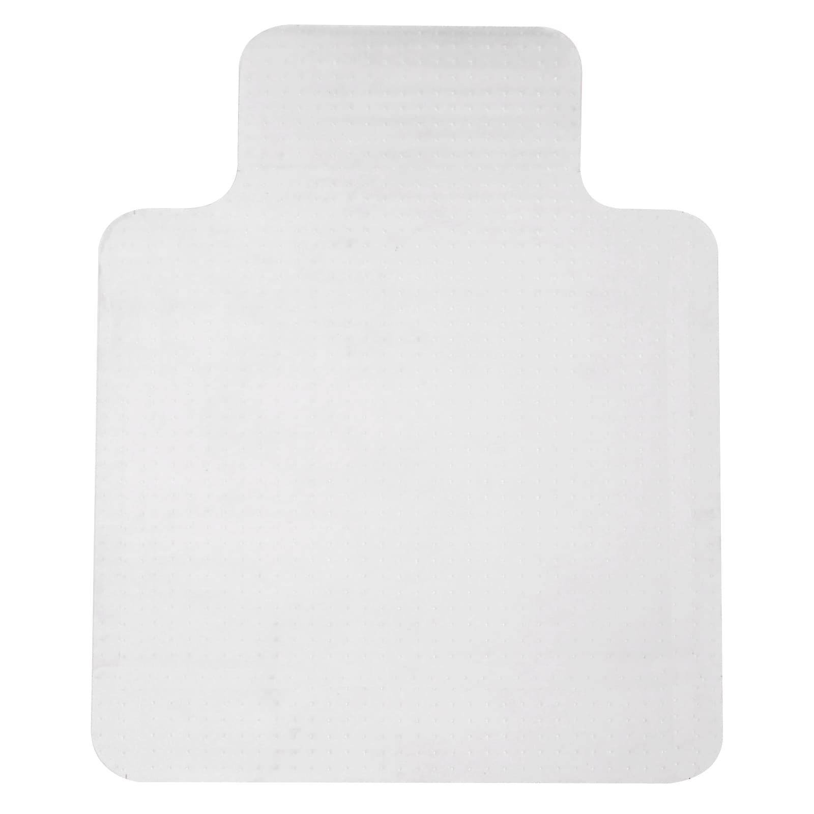 HOMCOM Office Carpet Protector Chair Mat Clear Spike Non Slip Chairmat Frosted Lipped | Aosom UK