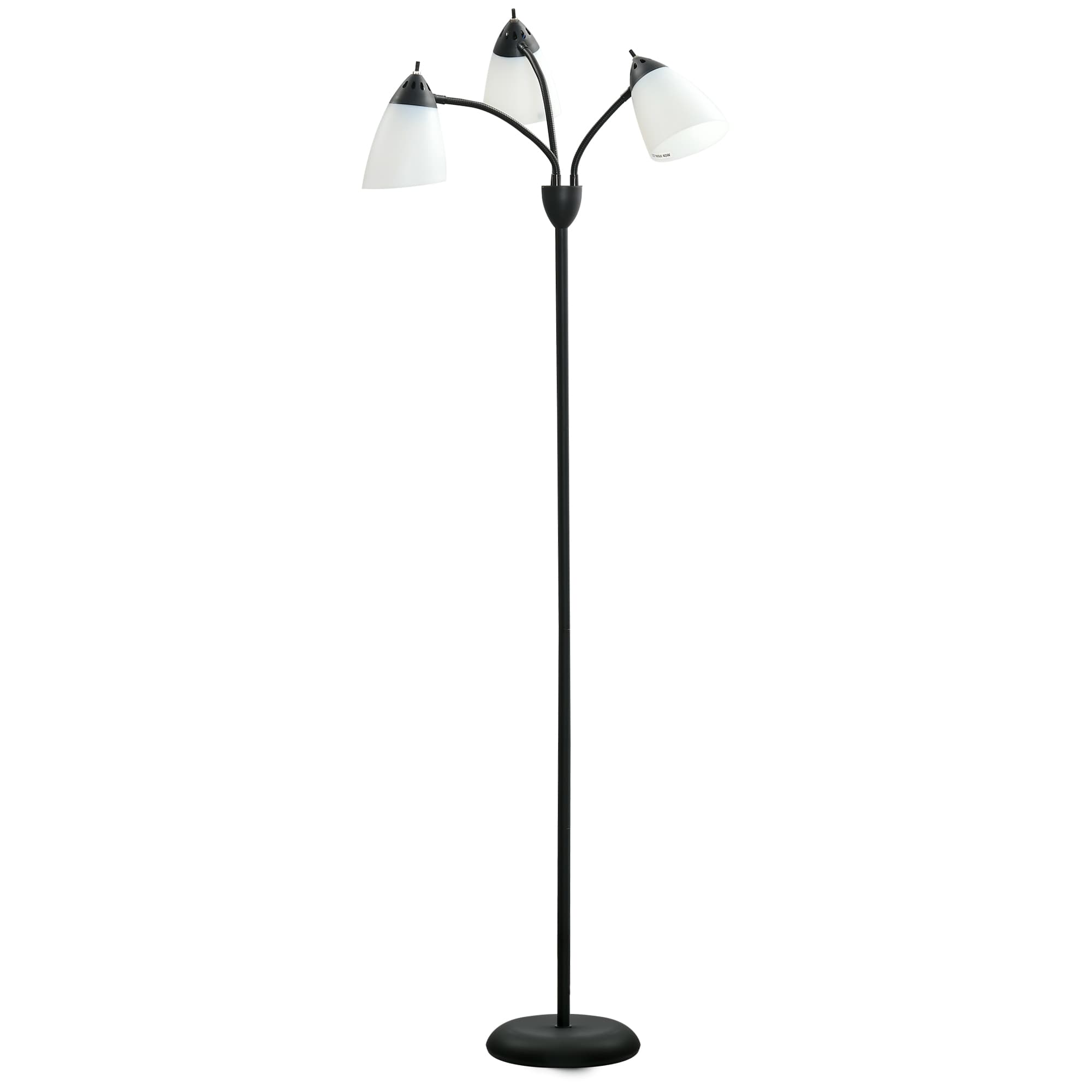 HOMCOM Arc Illuminator: Adjustable Industrial Standing Lamp for Bedroom & Lounge | Aosom UK