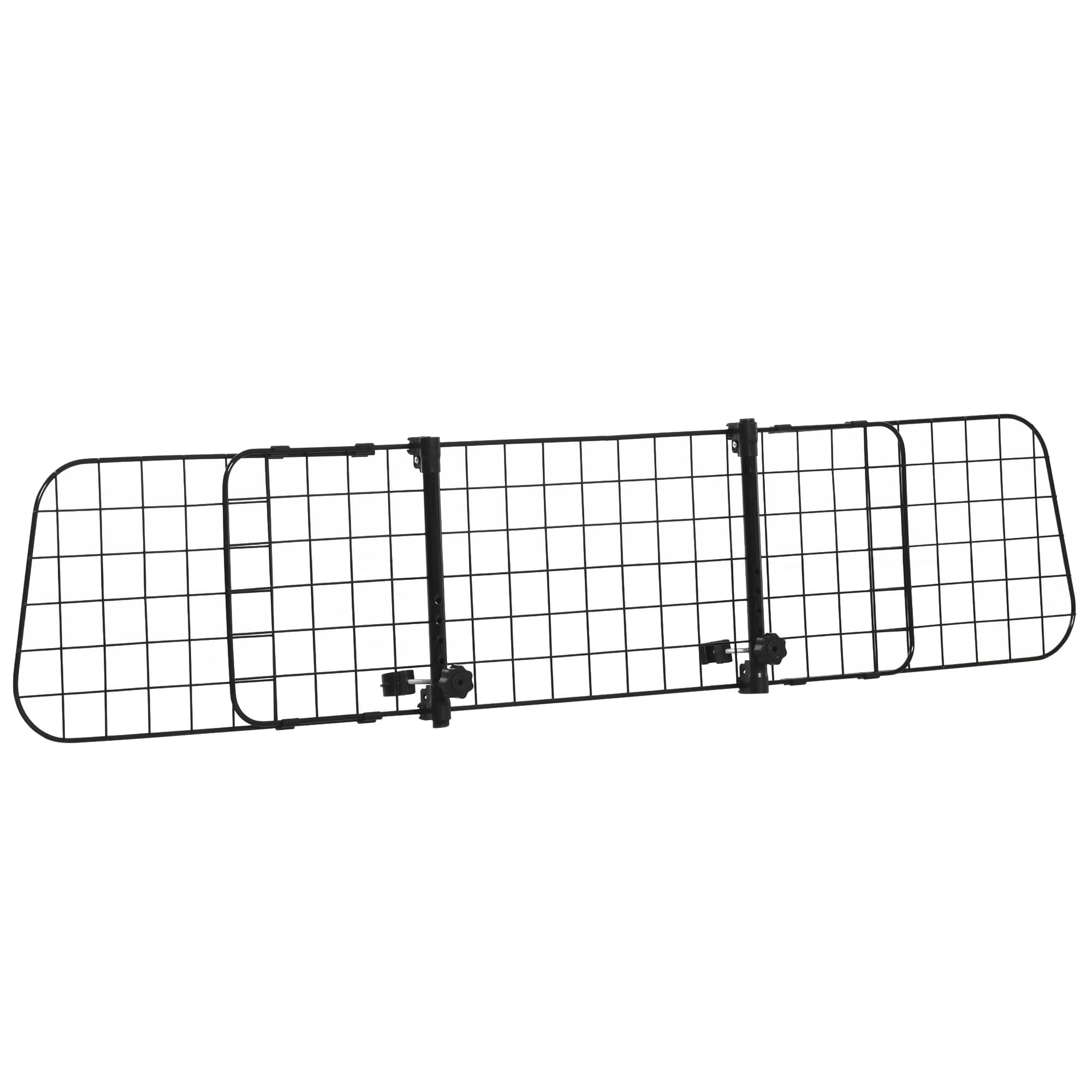 PawHut Heavy Duty Pet Dog Car Barrier Black | Aosom UK