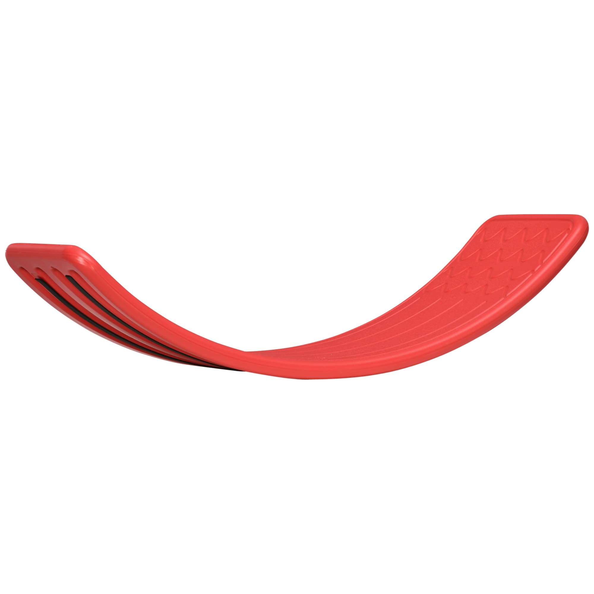 ZONEKIZ Wobble Wonder: Montessori Stepping Stone for Nursery Play, Durable Red Balance Board | Aosom UK
