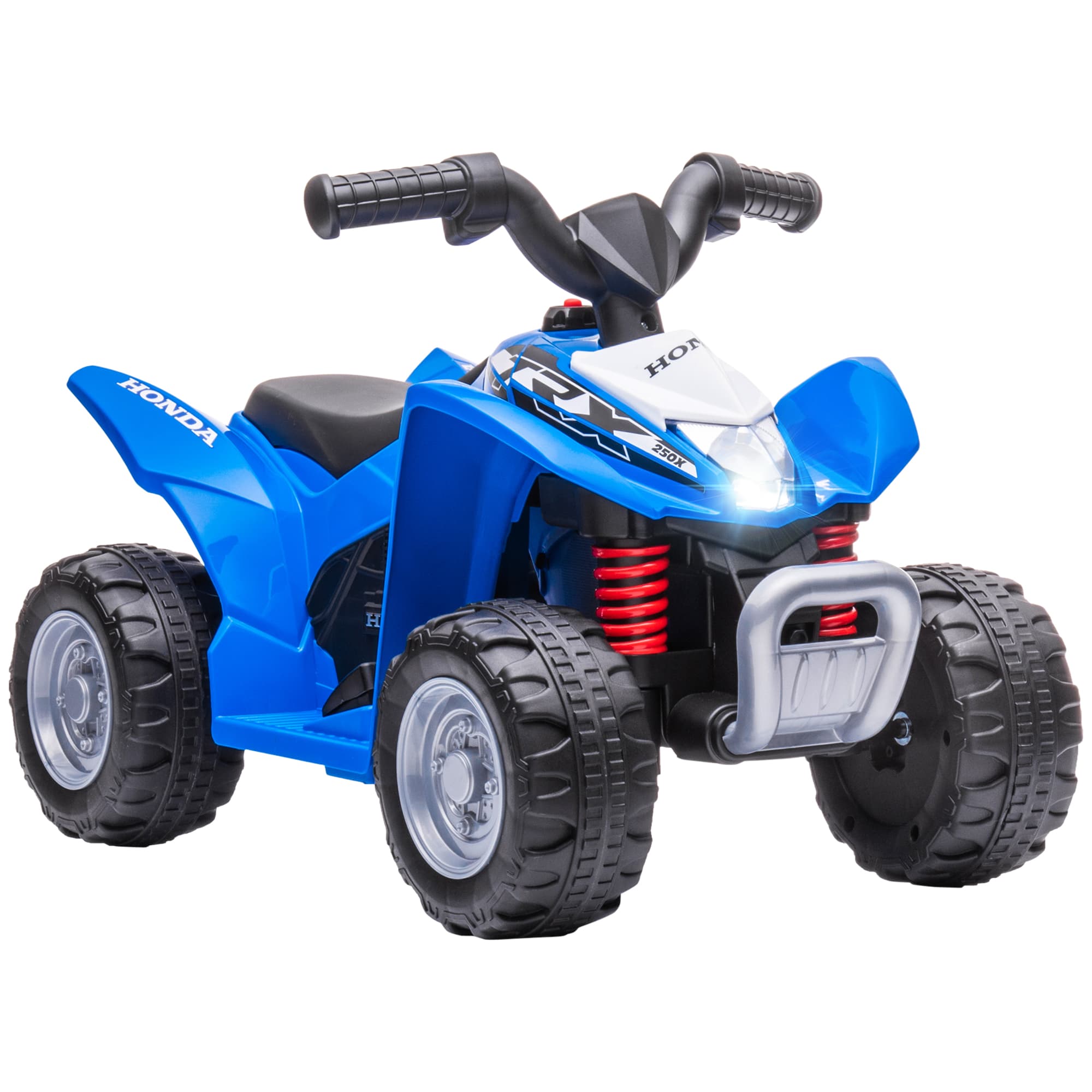 AIYAPLAY Honda Licensed Kids Electric Quad Bike 6V ATV Ride On for 1.5-3 Years Blue | Aosom UK