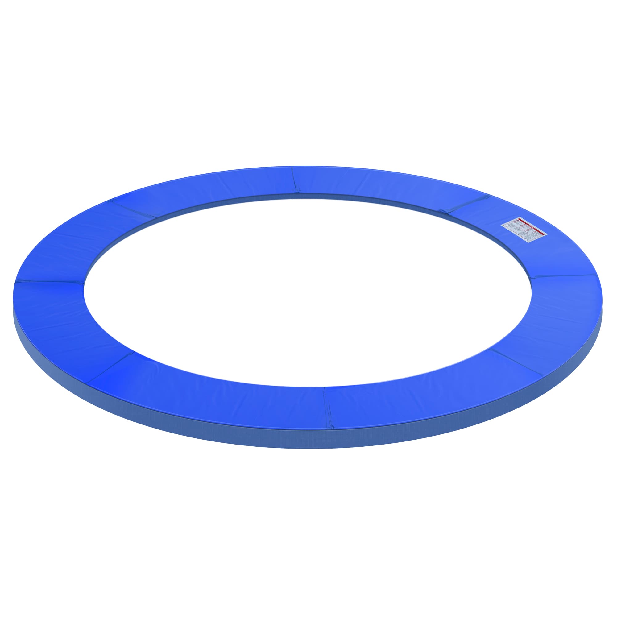 HOMCOM Trampoline Safety Surround: Replacement 8ft Padding, Durable Bright Blue Pads