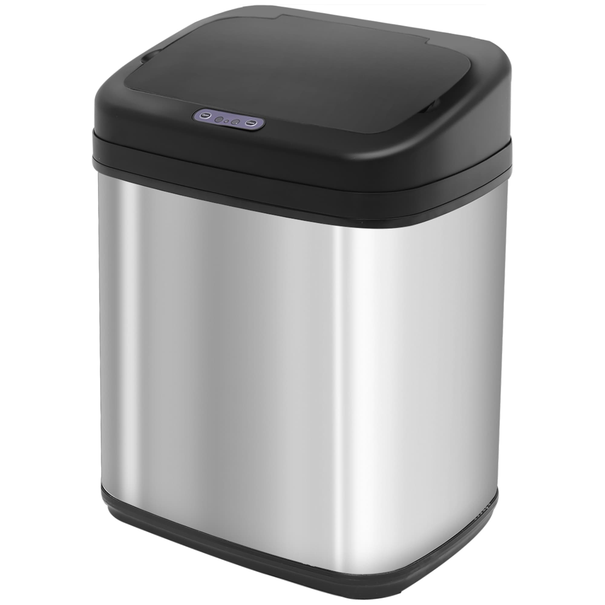 HOMCOM 20L LUXURY Automatic Sensor Dustbin Kitchen Waste Bin Rubbish Trashcan Auto Dustbin Stainless Steel with Bucket 33*25*42.5CM | Aosom UK