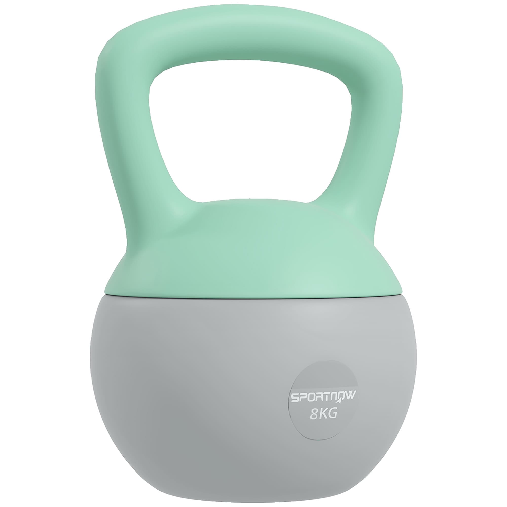 SPORTNOW 8KG Kettlebell, Soft Kettle Bell with Non-Slip Handle for Home Gym Weight Lifting and Strength Training | Aosom UK