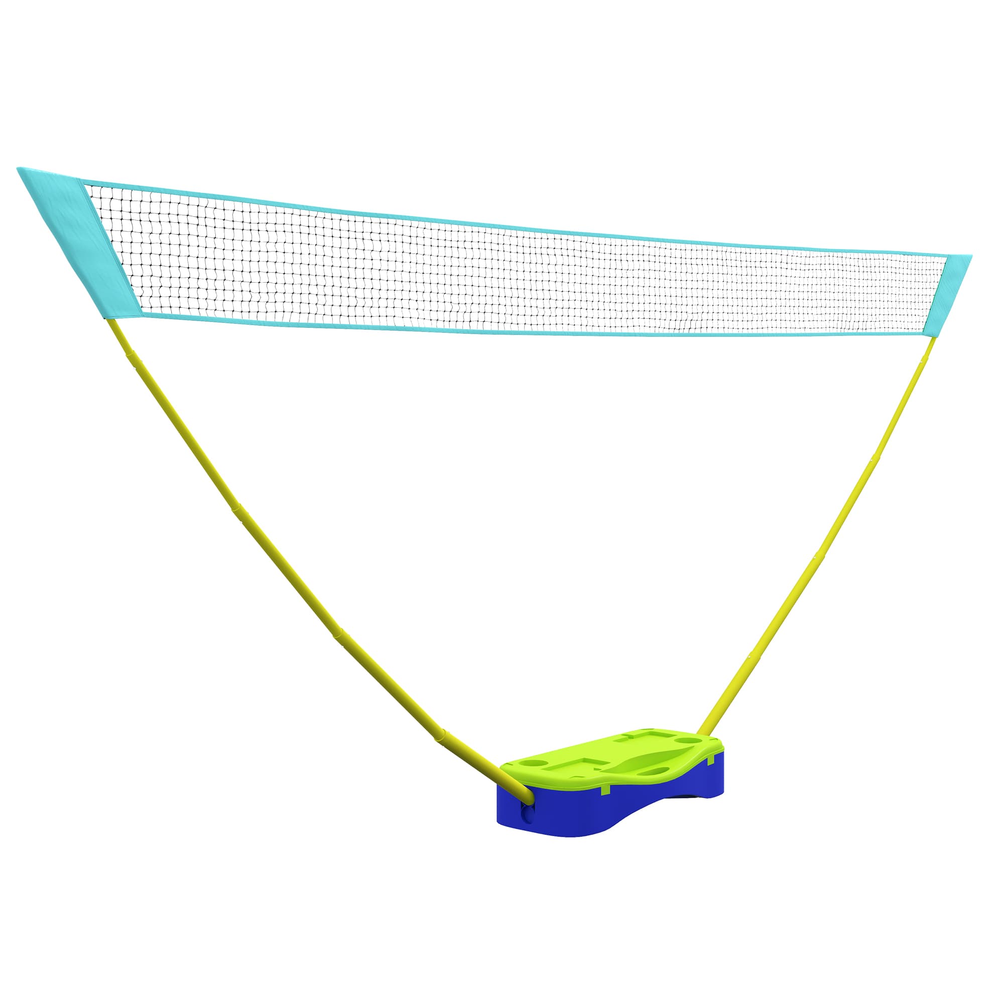 SPORTNOW Badminton Set with Volleyball Net, Portable Badminton Net with 2 Rackets, 2 Shuttlecocks and Carry Case, for Indoor Outdoor Sports | Aosom UK