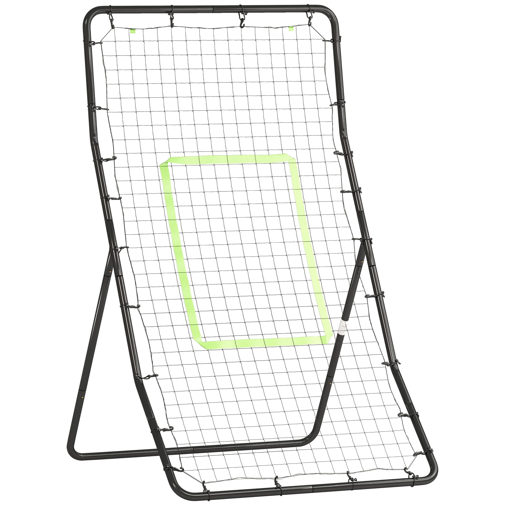 HOMCOM Rebounder Net Playback Soccer Football Game Spot Target Ball Rebounders Training Equipment Play Teaching | Aosom UK