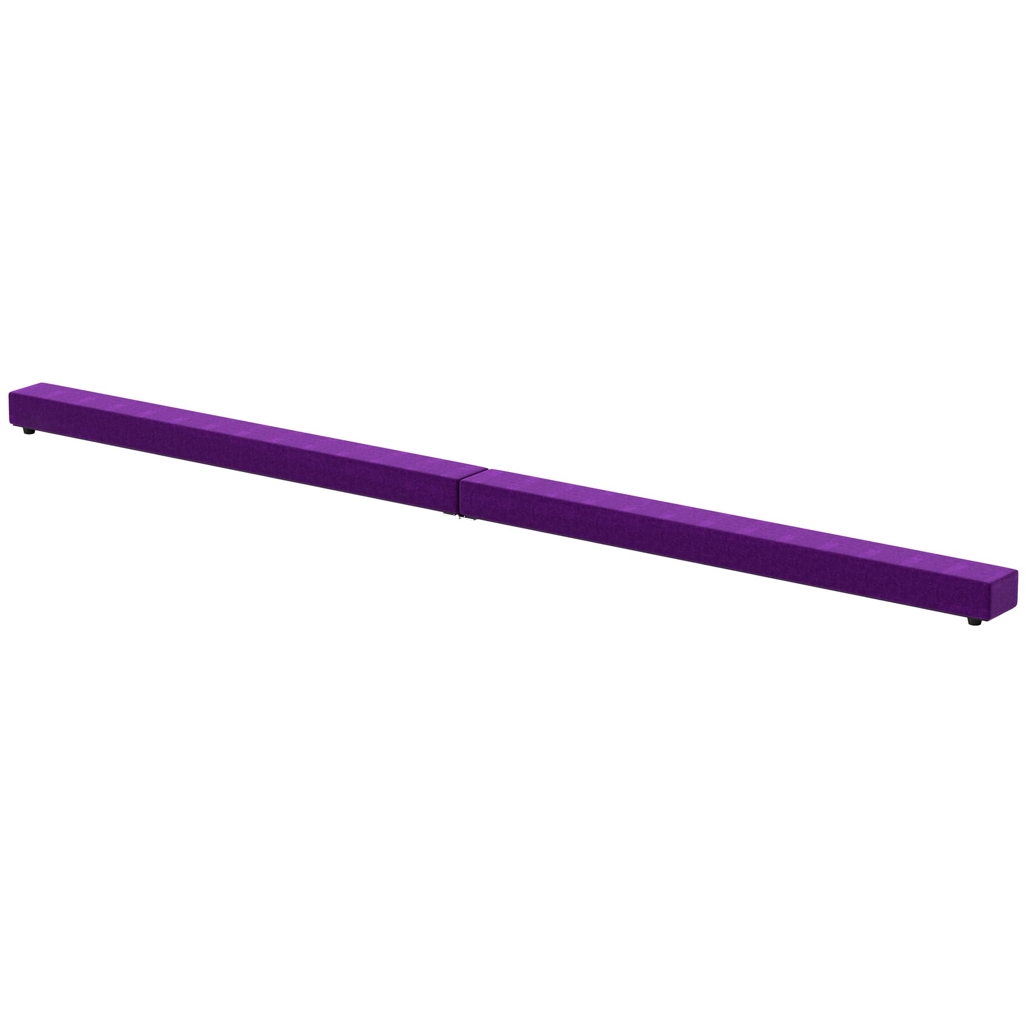 HOMCOM Balance Beam Trainer, 2.1 m-Purple