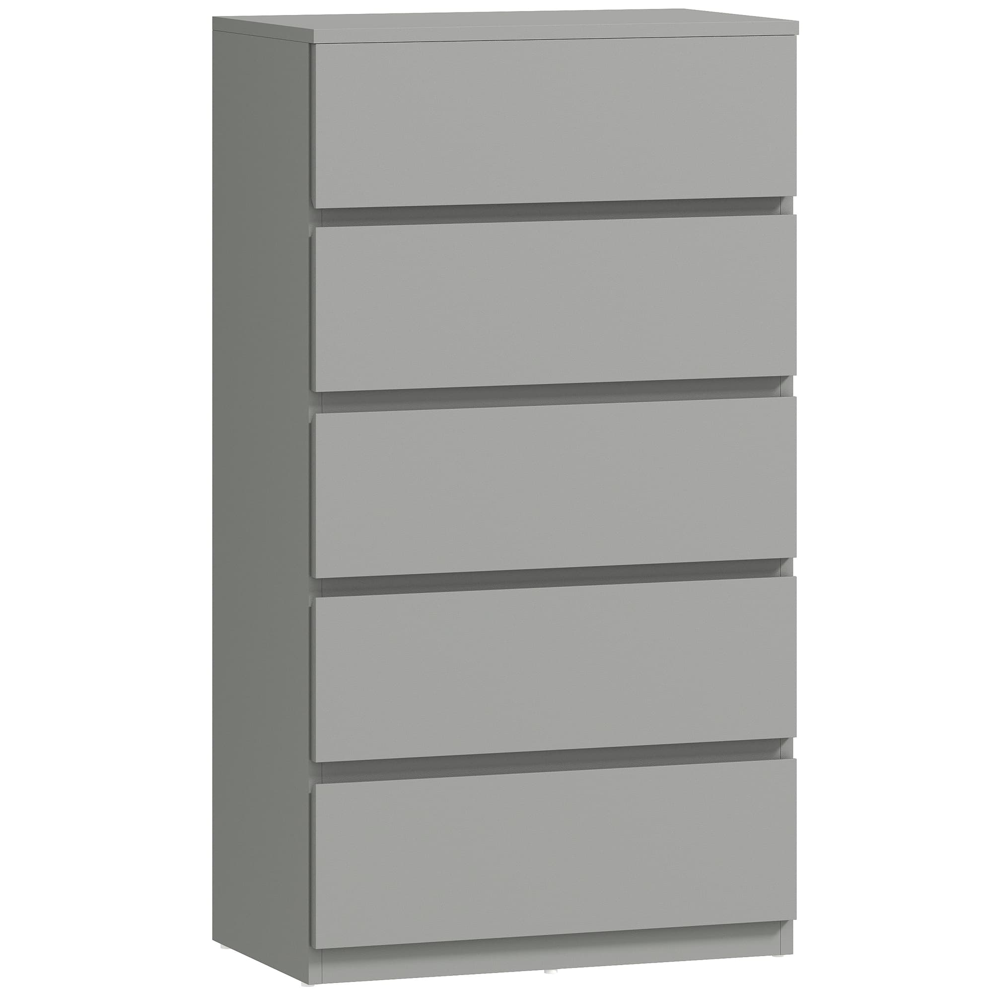 HOMCOM Chest of Drawers, 4-Drawer Storage Cabinets, Modern Dresser, Storage Drawer Unit for Bedroom thumbnail 7