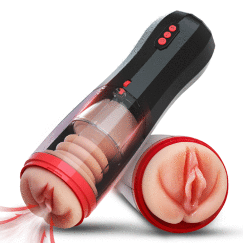 ROKA - Deep Throat Thrusting Vibrating Masturbator Blowjob Toys thumbnail 2