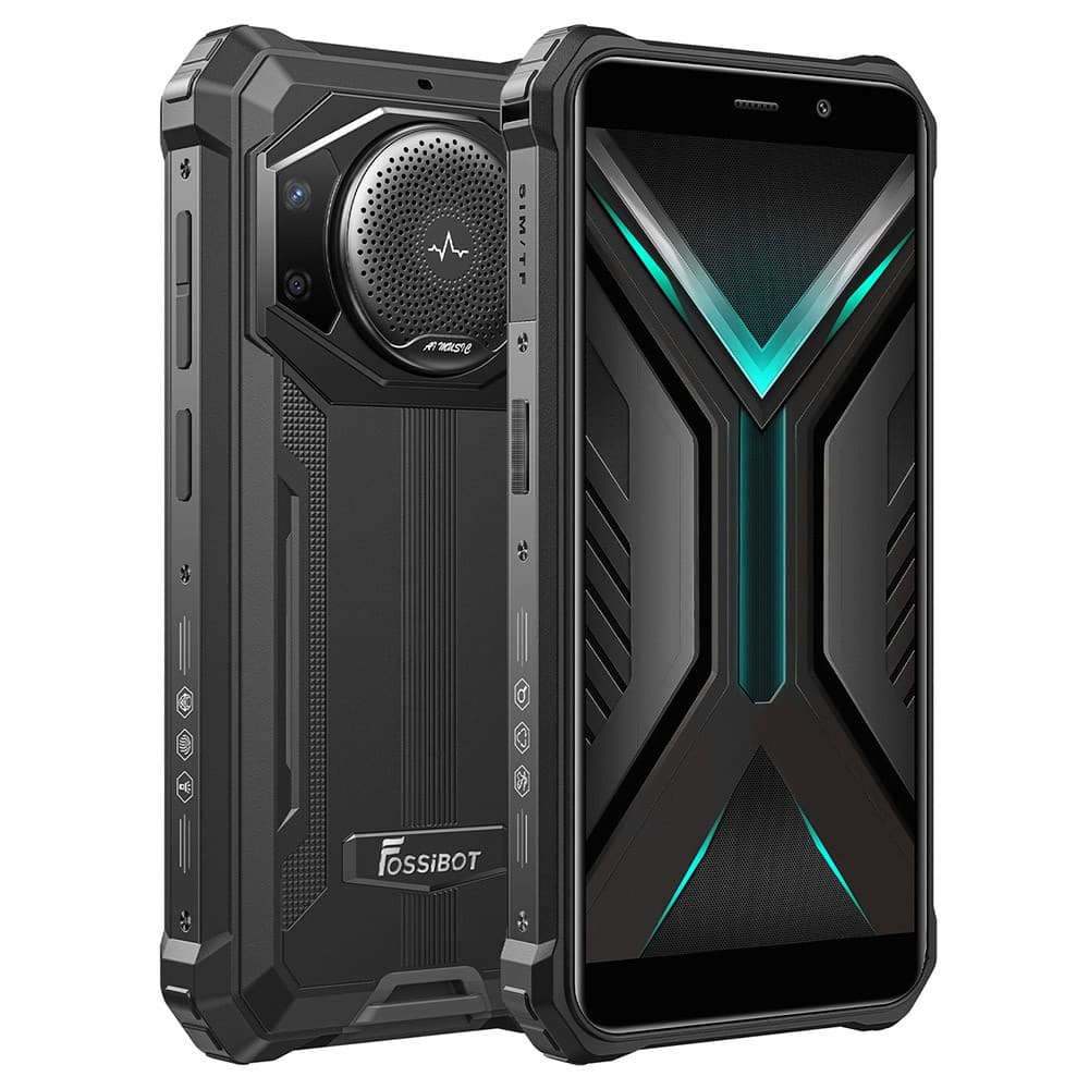 FOSSiBOT F101 Wytrzymały smartfon czarny