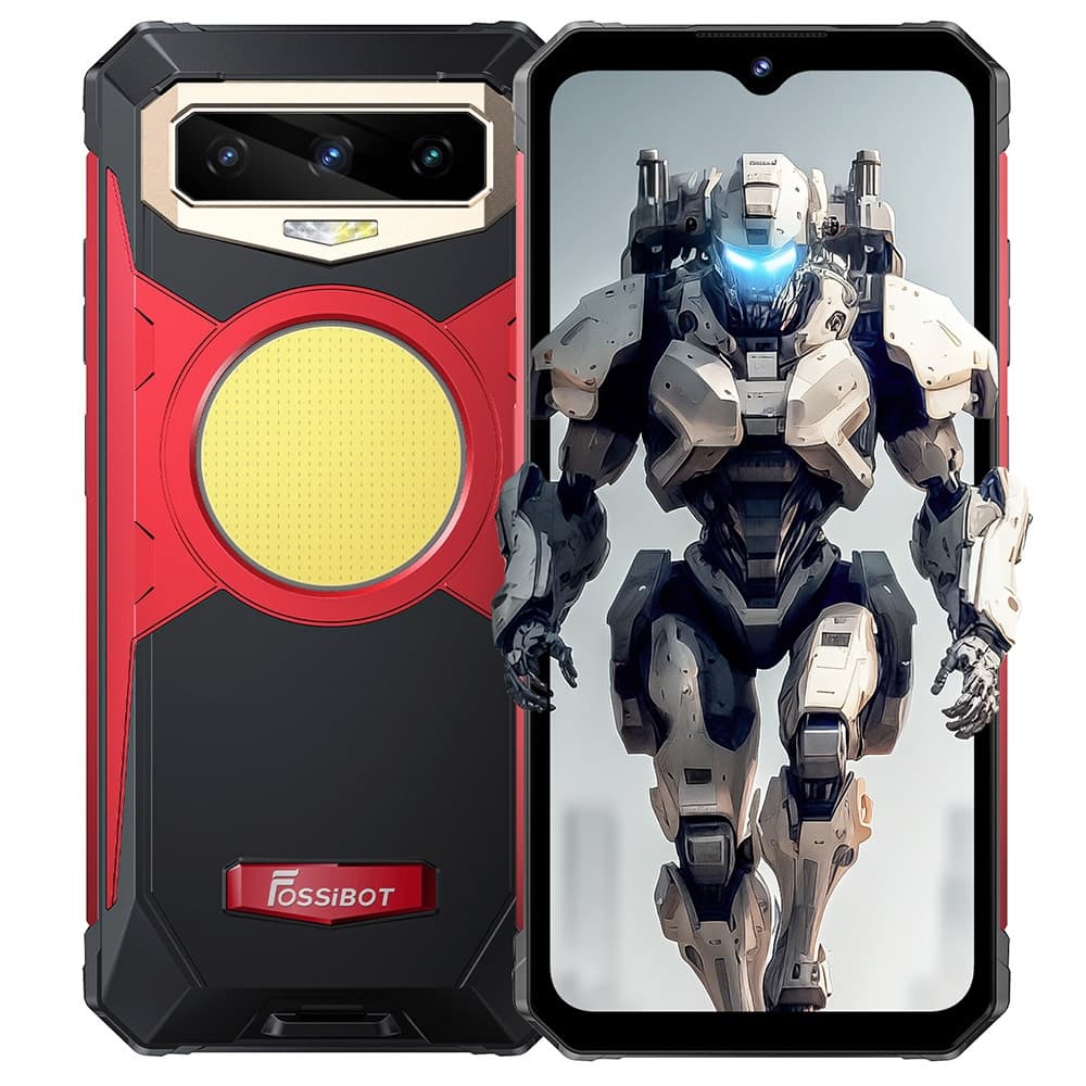 FOSSiBOT F102 Smartphone 12GB 256GB Rot
