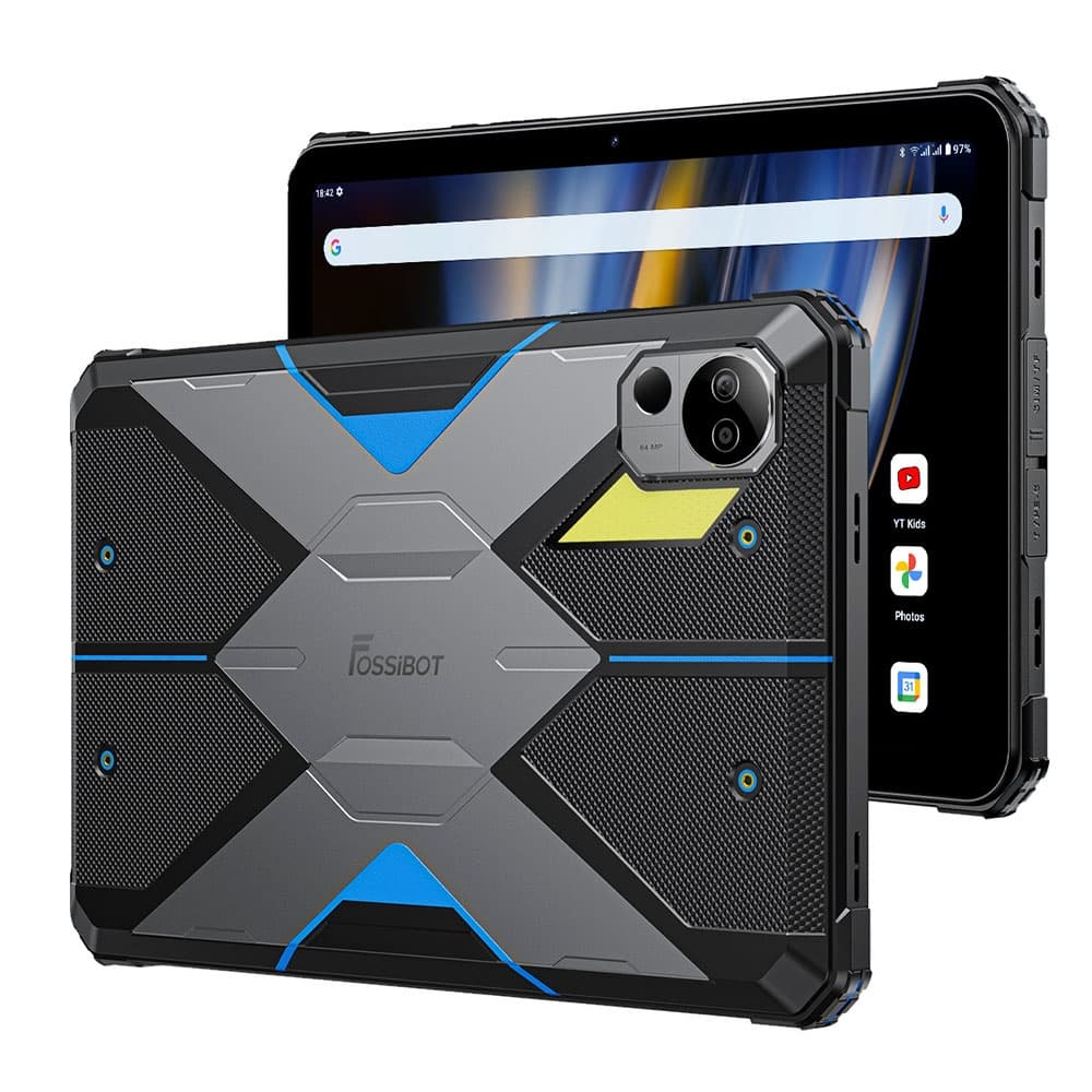 Wytrzymały tablet FOSSiBOT DT2 12 GB 256 GB - niebieski