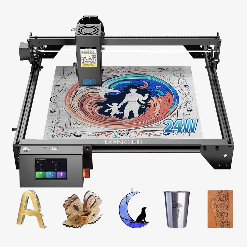 DŁUŻSZY grawer laserowy RAY5 20W