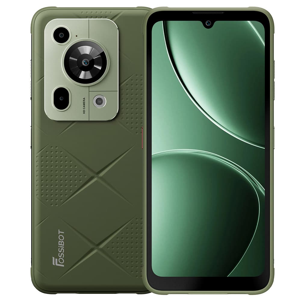 FOSSiBOT F112 Pro 5G Wytrzymały telefon zielony
