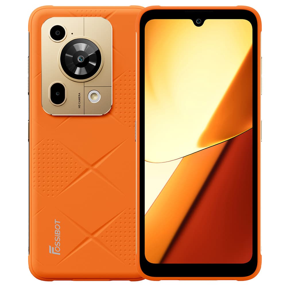 FOSSiBOT F112 Pro 5G Wytrzymały telefon pomarańczowy