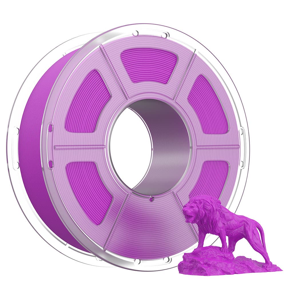 Mecpow vysokorýchlostný PLA filament, 1 kg - fialová thumbnail 2