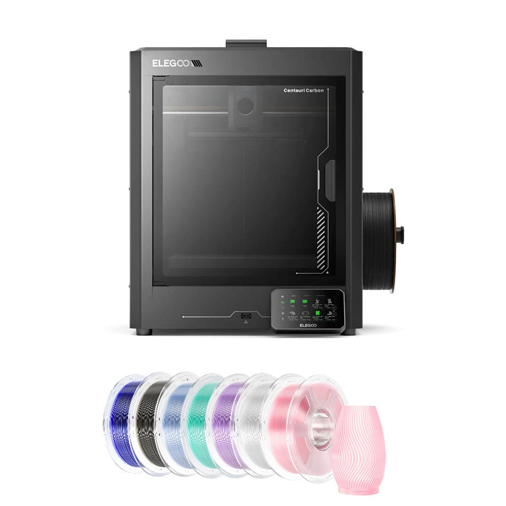 Drukarka 3D Elegoo Centauri Carbon, filament PLA o dużej prędkości, 7 kg, kolor czerwony/niebieski/skóra/zielony/żółty/pomarańczowy/różowy