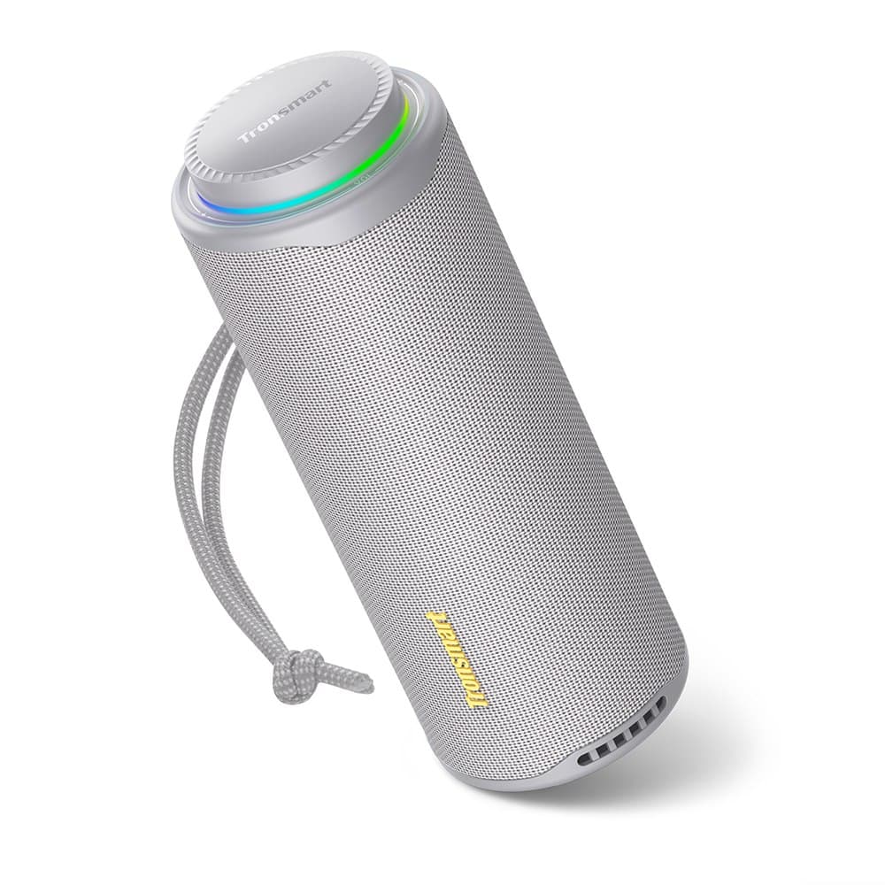 Tronsmart T8 przenośny głośnik zewnętrzny, moc 40 W, 18 godzin odtwarzania – szary