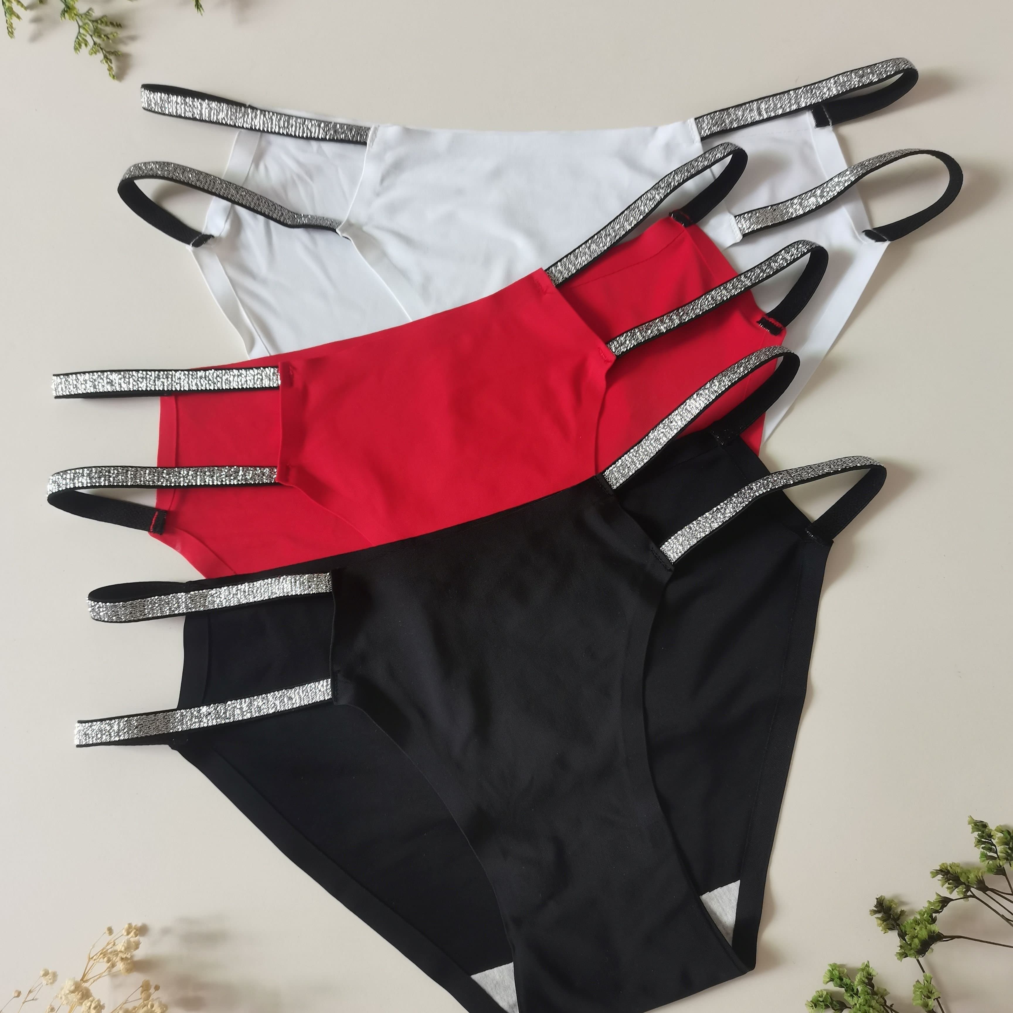TEMU 3-strip Pack Of Double Ice Underpants
