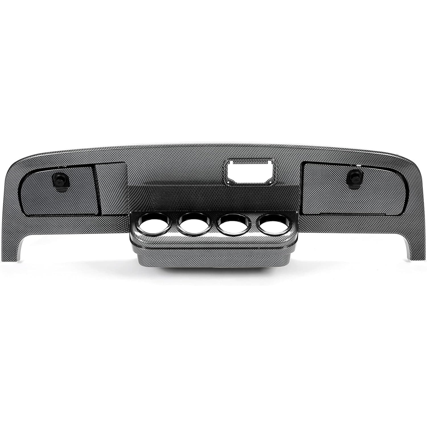 TEMU Golf Cart Dash Assembly Compatible With 1994-2013 For Txt Golf Cart Dashboard Dash Kit Carbon Fiber Printing (w/hardware And Keys)